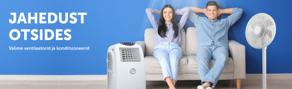 Lai valik ventilaatoreid ja kliimaseadmeid. Leia endale sobiv!