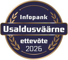 Usaldusväärne ettevõte 2026