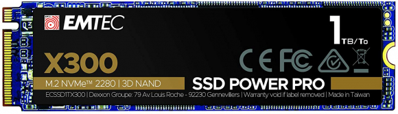 X300 1TB M.2 ECSSD1TX300