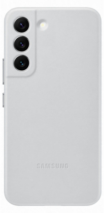 "Leather Cover Galaxy S22 (EF-VS901LJEGWW)" Light Gray
