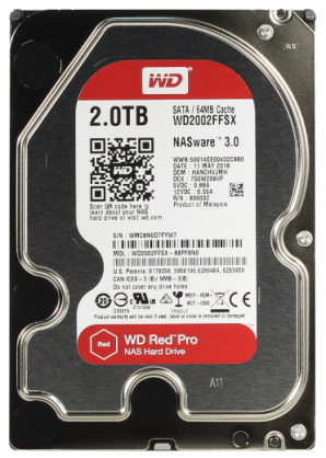 WD2002FFSX Red Pro 2 TB