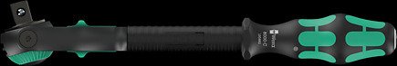 Wera Zyklop Speed Ratchet 8000 C Black Edition, 1/ 2" black/ green, with