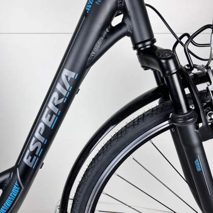 28" Nantes E268 E-Bike 250W Matt Black