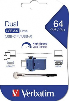 64GB Dual USB Drive USB-C / USB 3.0