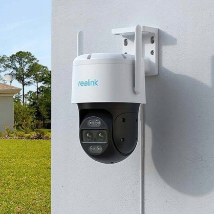 Trackmix Series W760 4K Dual-Lens PTZ Camera with Motion Tracking