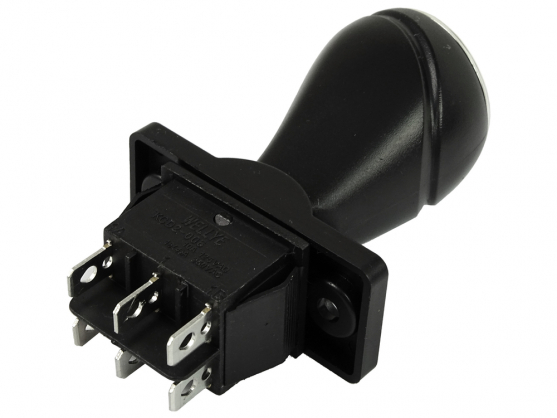 Lean Cars Push Button Stick Front/ Rear Car Rechargeable Bouncing Car