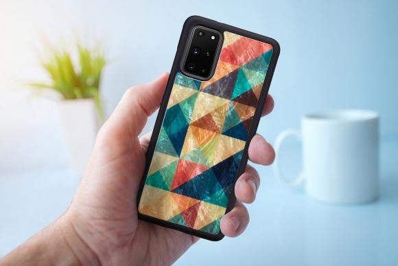 "Case Galaxy S20 Plus" Mosaic Black