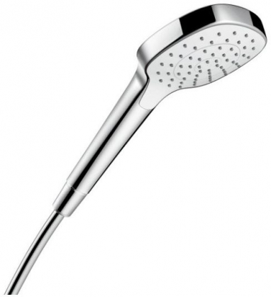 Croma E Hand Shower 110 1jet EcoSmart White/ Chrome