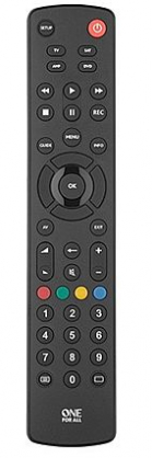 URC1240 Universal 4 in 1 Black