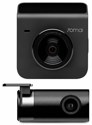 Dash Cam A400 + Rear Cam RC09 Set Gray