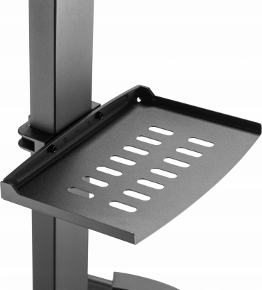 Mobile TV Mount Stand with Shelf