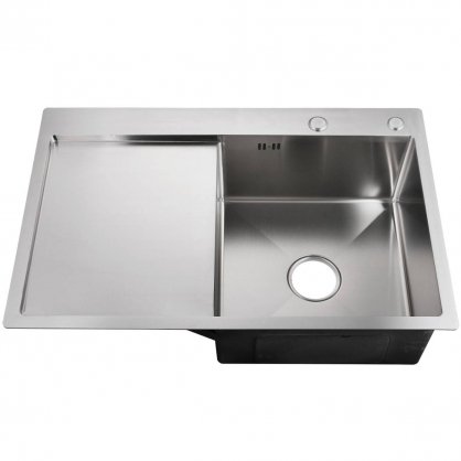 Kitchen sink NT 780x510x200mm rightt surface