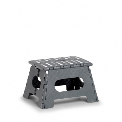 STOOL FOLDABLE PLASTIC ANTHRACITE