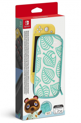 Animal Crossing Carrying Case and Screen Protector Switch Lite