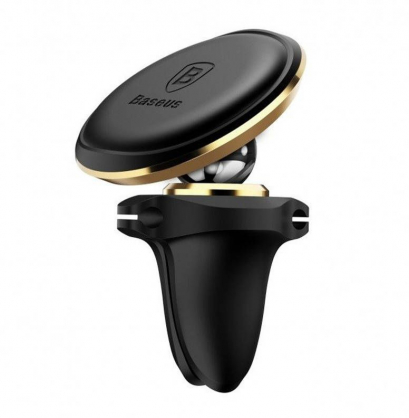 Magnetic Air Vent Car Mount Holder with cable clip Gol