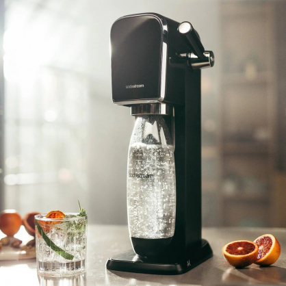 Sodastream Art Saturator + 1 bottle + gas Black