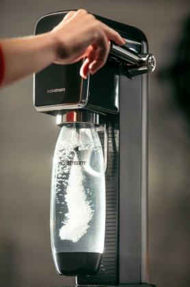 Sodastream Art Saturator + 1 bottle + gas Black