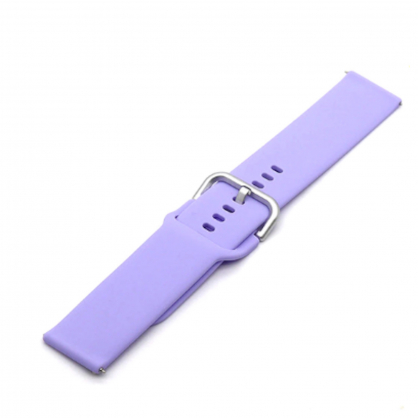 Silicone strap for Samsung Galaxy Watch with width 22mm Purple