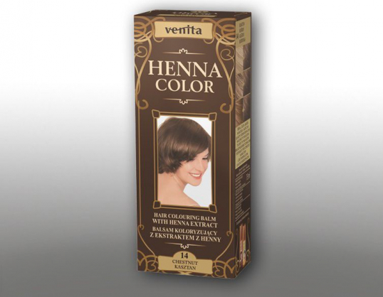 Venita Ziołowe Balsamy Henna Color 14 Kasztan 75ml