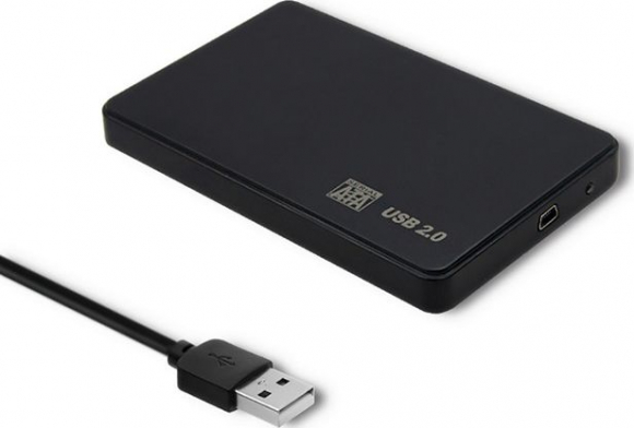 External Hard Drive Case 2.5®® SATA USB 2.0 Black 51862