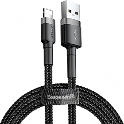 USB to Lightning 1.5A 2m Black/ Grey