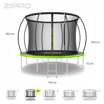 Jump Pro Premium Inner Net 10FT 312cm