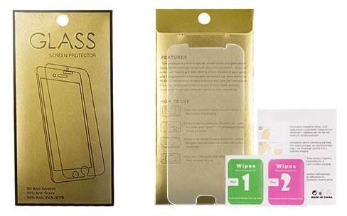 "Tempered Glass Gold Screen Protector Huawei P Smart 2021"
