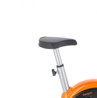 Rower stacjonarny One Fitness RW3011 mechaniczny srebrno-pomarańczowy
