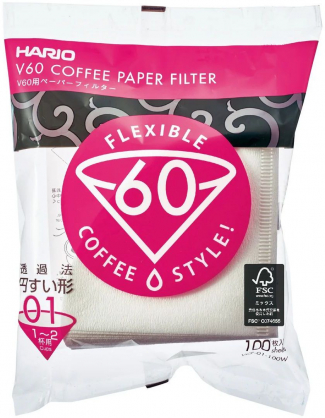 Paper Filters V60-01 Dripper 100 pcs