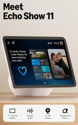 Echo Show 11 White B0DC96PPZK