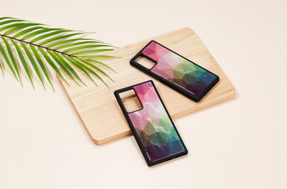 "Case Galaxy Note 20 Ultra" Water Flower Black