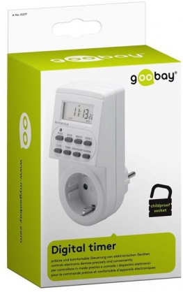 51277 Digital Timer White