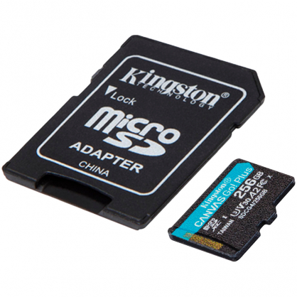 Canvas Go! Plus microSDXC 256GB + Adapter SDCG4/ 256GB