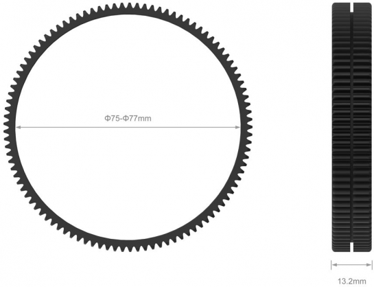 3294 Seamless Focus Gear Ring 75-77mm