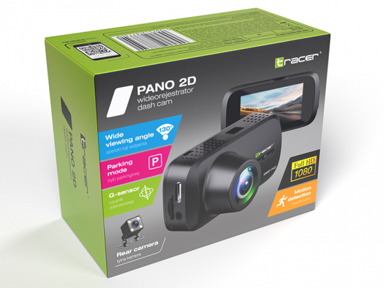 47690 Pano 2D Dash Cam