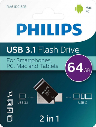 64GB FM64DC152B/ 00 USB 3.1 Black
