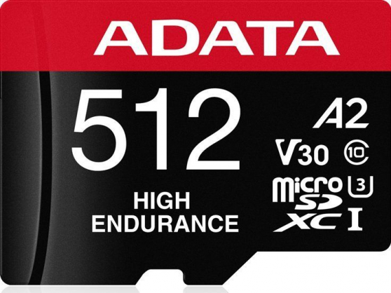 MicroSDXC 512GB Class 10 AUSDX512GUI3V30SHA2-RA1
