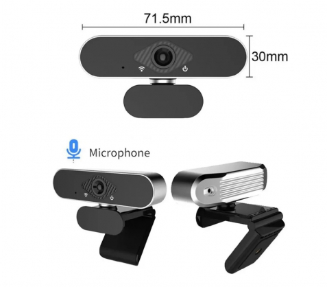 Universal Full HD PC Video Webcam 1080p with built-in mic