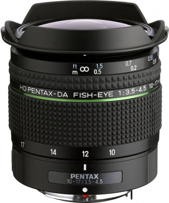 HD DA 10-17mm F/ 3.5-4.5 Fish-Eye ED