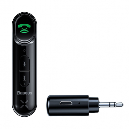 Qiyin AUX Car Bluetooth Receiver Black