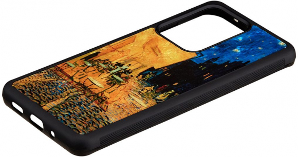 "SmartPhone case Samsung Galaxy S20 Ultra" Cafe Terrace Black