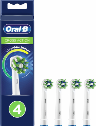 EB50-4 Cross Action Clean Maximiser 4pcs. White