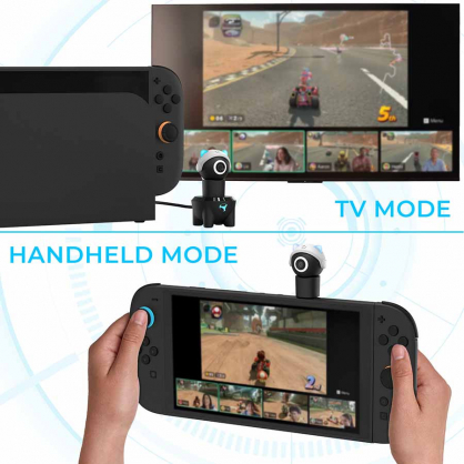 Playcam 1080 2in1 HD Mini Camera For Nintendo Switch Blue