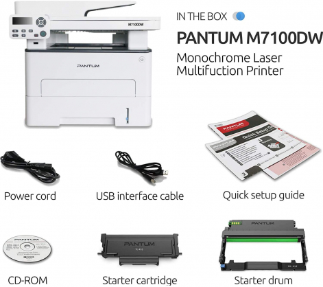 M7100DW White