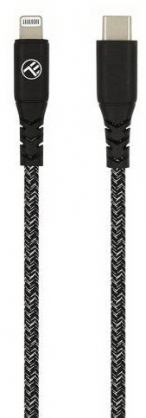 Green Data Cable Type-C to Lightning 3A PD60W 1m Nylon Black