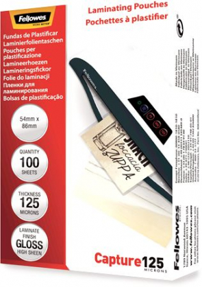 Laminating Pouch (5306302) 54x86mm