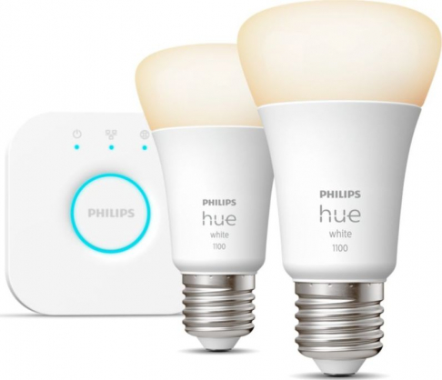 Philips Hue Starter kit bridge + 2 x bulb E27 W 9.5W BT
