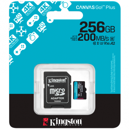 Canvas Go! Plus microSDXC 256GB + Adapter SDCG4/ 256GB
