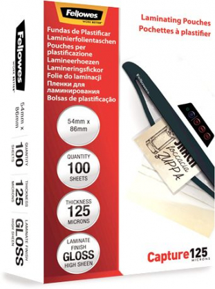 Laminating Pouch (5306302) 54x86mm