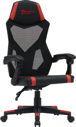 Gaming chair Flow MCH01 Mesh Black Red